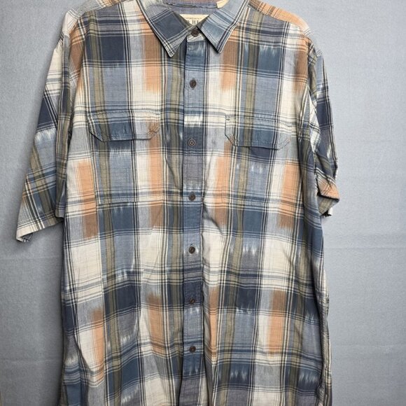 3 Red Head Brand Co Mens Sz XL Button Front Shirt Multi Plaid Cotton - Picture 4 of 10